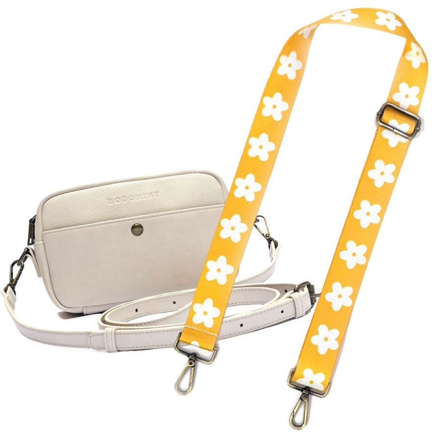 Bag and Strap Bundle: Daisy Strap and Bowie Pack in Ivory