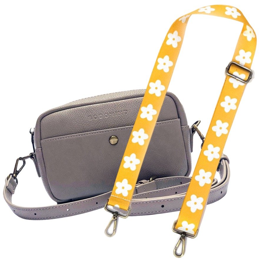 Bag and Strap Bundle: Daisy Strap and Bowie Pack in Stone