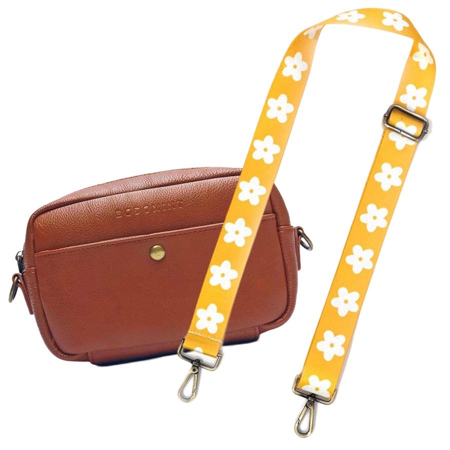 Bag and Strap Bundle: Daisy Strap and Bowie Pack in Camel