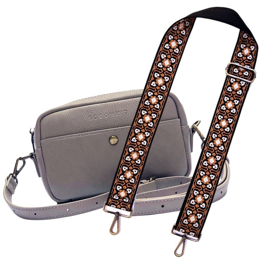 Bag and Strap Bundle: Flora Strap and Bowie Pack in Stone