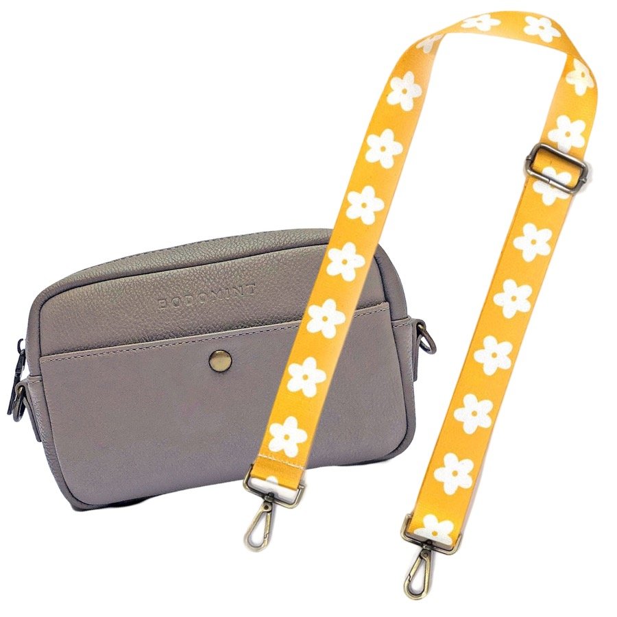 Bag and Strap Bundle: Daisy Strap and Bowie Pack in Stone